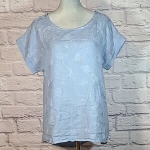 Terzo Millenio Italian linen blouse